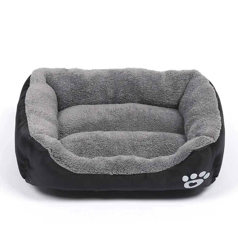 Warm Pet Sofa Bed - Cat & Dog Washable Cushion