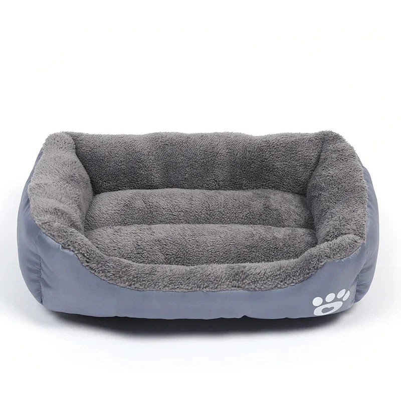 Warm Pet Sofa Bed - Cat & Dog Washable Cushion