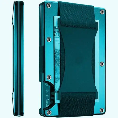 Forged Carbon Fiber Slim Wallet - RFID Blocking Money Clip