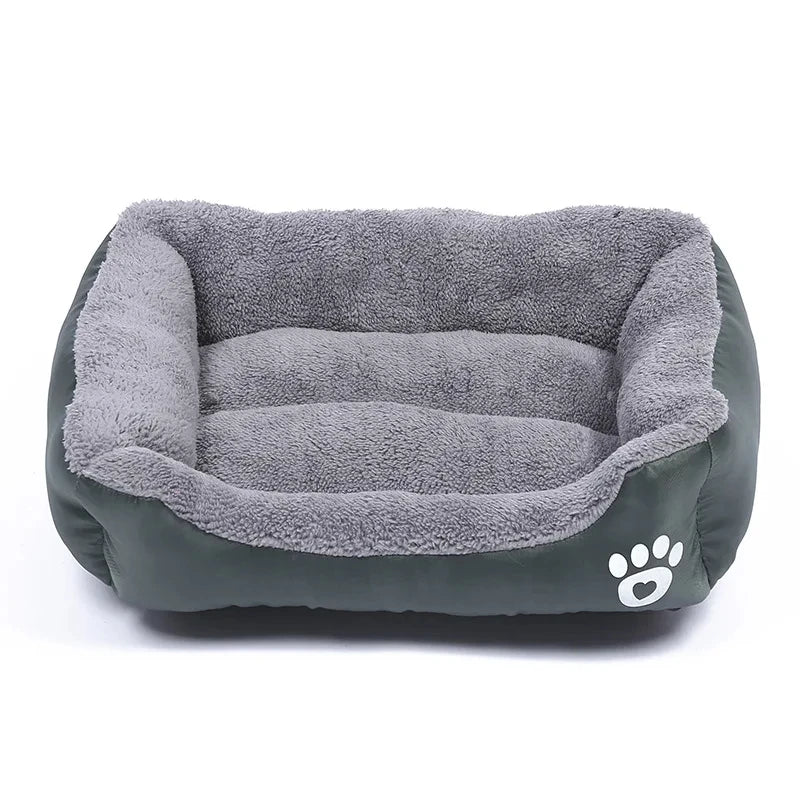 Warm Pet Sofa Bed - Cat & Dog Washable Cushion