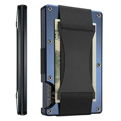 Forged Carbon Fiber Slim Wallet - RFID Blocking Money Clip