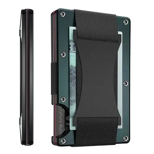 Forged Carbon Fiber Slim Wallet - RFID Blocking Money Clip