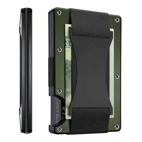 Forged Carbon Fiber Slim Wallet - RFID Blocking Money Clip