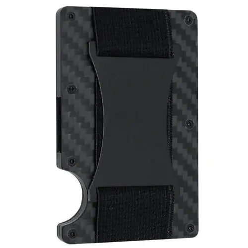 Forged Carbon Fiber Slim Wallet - RFID Blocking Money Clip